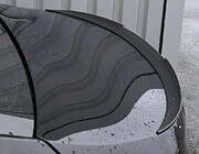Universāls gumijas spoileris Carmos (120 cm, melns) foto 3