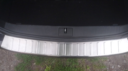 Opel Astra J 2009–2015 Aizmugurējā bufera uzlika Carmos (HB) (nerūsējošais tērauds) foto 3