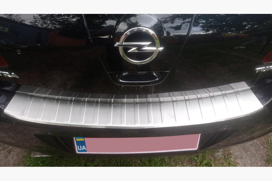 Opel Astra J 2009–2015 Aizmugurējā bufera uzlika Carmos (HB) (nerūsējošais tērauds) Image