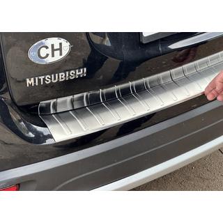 Aizmugurējā bufera aizsarguzlika 2015-2021 Carmos (nerūsējošais tērauds) Mitsubishi Outlander 2012–2021 foto 2