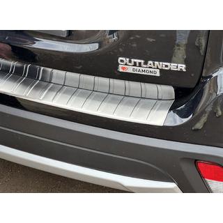 Aizmugurējā bufera aizsarguzlika 2015-2021 Carmos (nerūsējošais tērauds) Mitsubishi Outlander 2012–2021 foto 3