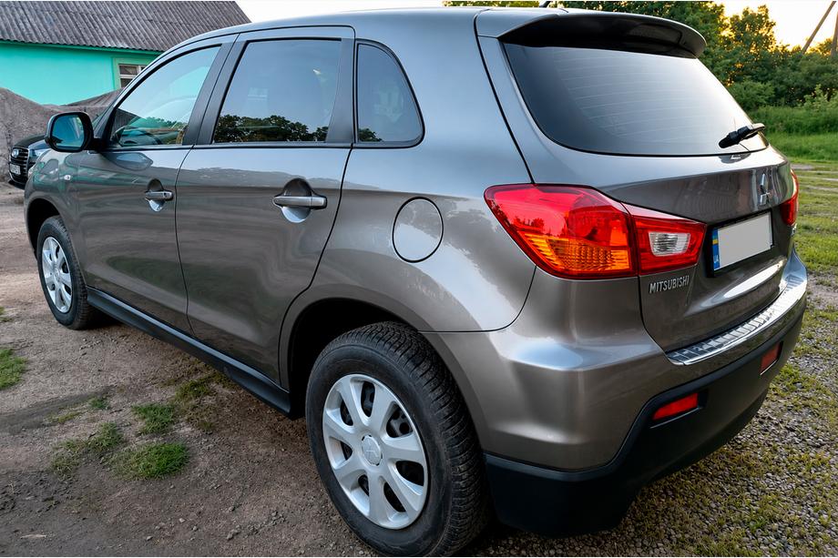 Mitsubishi ASX 2010–2023 Aizmugurējā bampera uzlika Carmos (2010-2019, nerūsējošais tērauds) Foto 3
