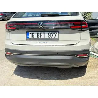 Aizmugurējā bufera aizsarguzlika Carmos (nerūsējošais tērauds) (matēta) foto 2