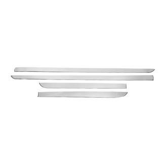Durvju līstes (4 gab., nerūsējošais tērauds) Nissan Navara 2006–2015 foto 2