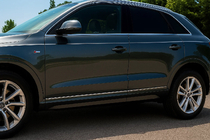 Audi Q3 2011–2019 Durvju līstes (4 gab., nerūsējošais tērauds) foto 1