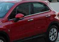 Fiat 500X 2014–2024 Nerūsējošā tērauda logu līstes (4 gab.) foto 1