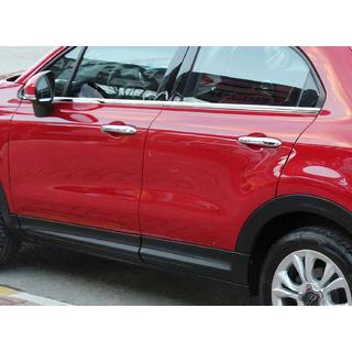 Nerūsējošā tērauda logu līstes (4 gab.) Fiat 500X 2014–2024 foto 3