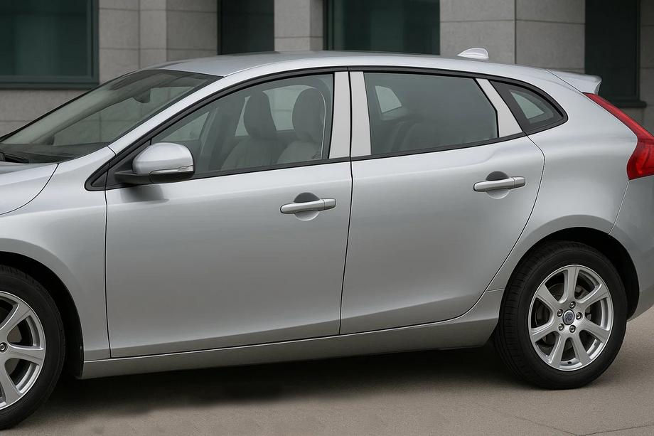 Volvo V40 2012– Durvju statņu uzlikas (nerūsējošais tērauds) Image