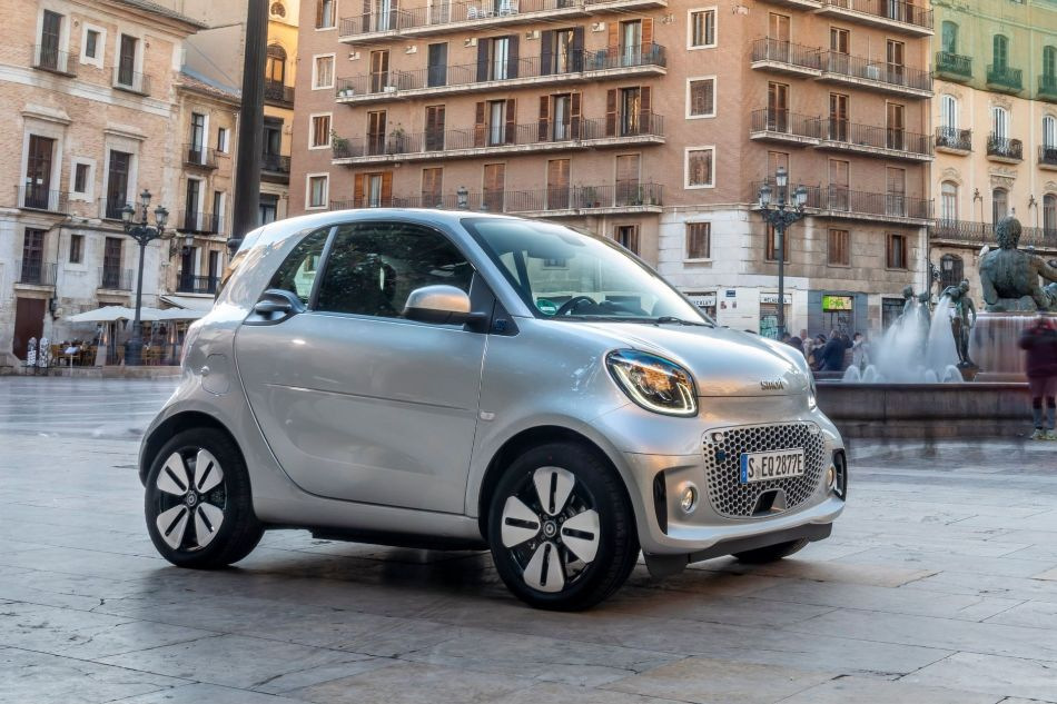 Smart EQ fortwo: stilīgs elektroauto pilsētai