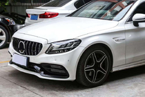 Mercedes C-class W205 2014–2021 Virsbūves komplekts ar difuzoru (AMG C63-designs 2018-2021) foto 1