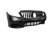 Mercedes C-class W205 2014–2021 Virsbūves komplekts ar difuzoru (AMG C63-designs 2018-2021) foto 12