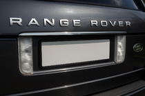 Range Rover III L322 2002–2012 Uzliknis virs numura zīmes (Carmos, nerūsējošais tērauds) foto 1