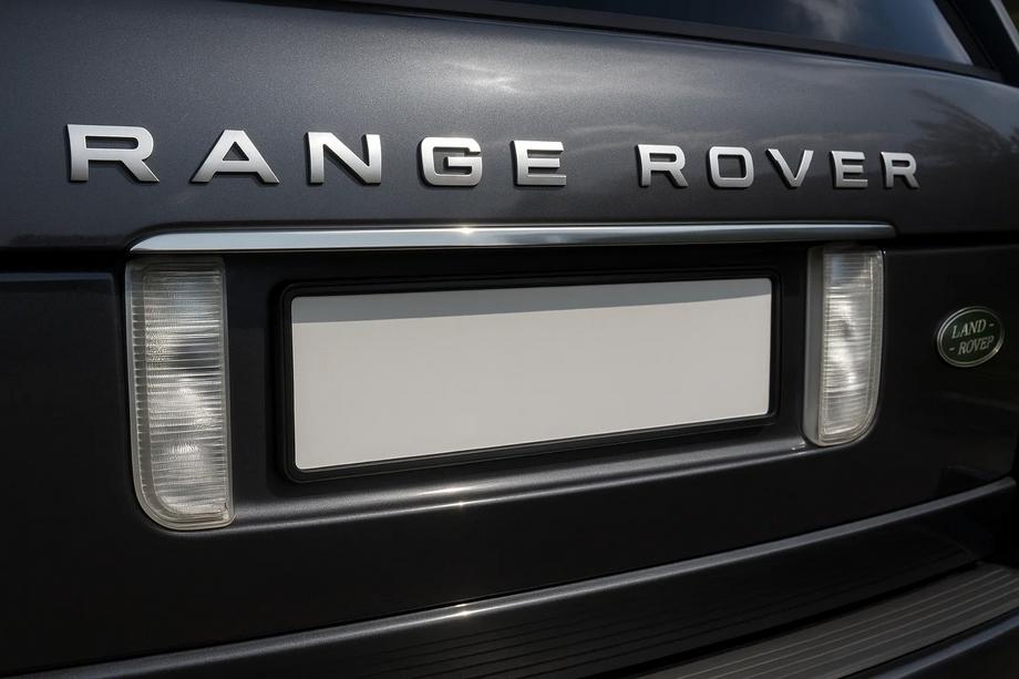 Range Rover III L322 2002–2012 Uzliknis virs numura zīmes (Carmos, nerūsējošais tērauds) Image