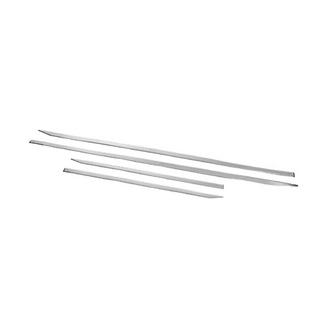 Hromēti durvju moldingi Carmos Maserati Quattroporte 2013–2023 foto 2