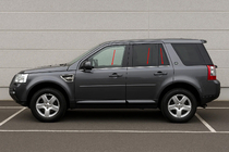 Land Rover Freelander II 2006–2014 Logu apmales (6 gab., nerūsējošais tērauds) foto 1