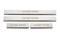 Range Rover III L322 2002–2012 Sliekšņu uzlikas (Carmos, 4 gab., nerūsējošais tērauds) foto 1