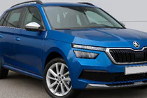 Skoda Kamiq 2019– Sānu spoguļu uzlikas (2 gab., nerūsējošais tērauds) Carmos foto 3