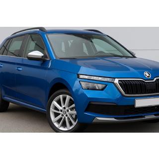 Sānu spoguļu uzlikas (2 gab., nerūsējošais tērauds) Carmos Skoda Kamiq 2019– foto 3