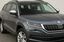 Skoda Kodiaq 2016–2023 Sānu spoguļu uzlikas (2 gab., nerūsējošais tērauds) Carmos foto 3