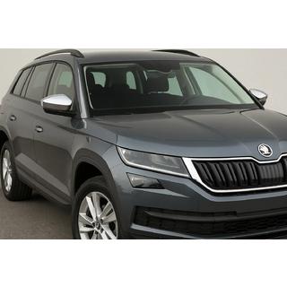 Sānu spoguļu uzlikas (2 gab., nerūsējošais tērauds) Carmos Skoda Kodiaq 2016–2023 foto 3