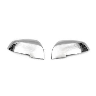 Sānu spoguļu uzlikas (2 gab., nerūsējošais tērauds) Carmos BMW 1. sērija F20/F21 2011–2019 foto 2