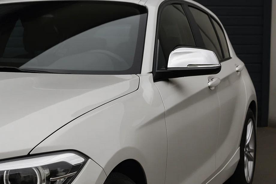 BMW 1. sērija F20/F21 2011–2019 Sānu spoguļu uzlikas (2 gab., nerūsējošais tērauds) Carmos Image