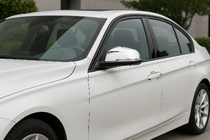 BMW 3. sērija F30/F31 2012–2019 Sānu spoguļu uzlikas (2 gab., nerūsējošais tērauds) Carmos foto 1
