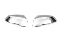 BMW 4 sērija F32/F33/F36 2012–2020 Sānu spoguļu uzlikas (2 gab., nerūsējošais tērauds) Carmos foto 2