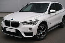 BMW X1 F48 2015–2022 Sānu spoguļu uzlikas (2 gab., nerūsējošais tērauds) Carmos foto 3