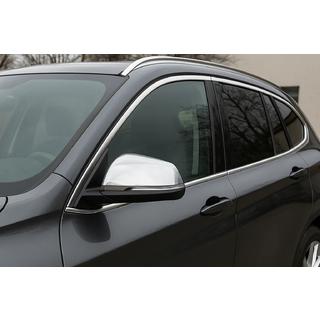 Sānu spoguļu uzlikas (2 gab., nerūsējošais tērauds) Carmos BMW X1 F48 2015–2022 foto 1