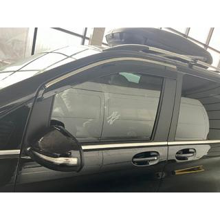 Logu vēja deflektori ar hromētu līsti (2 gab., Niken Future) Mercedes Vito/V klase W447 2014– foto 1