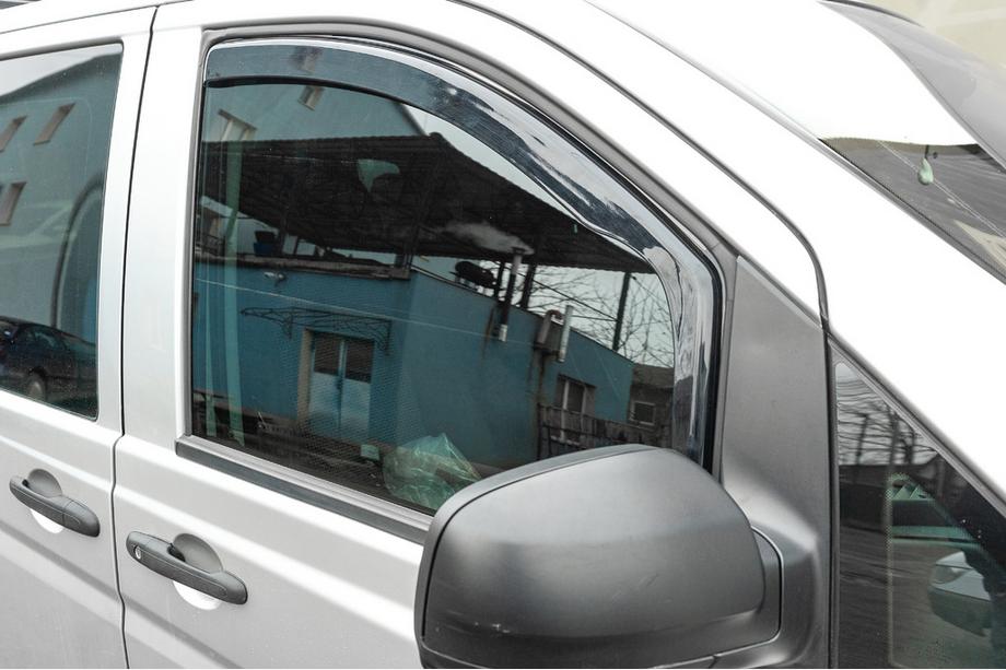 Mercedes Vito W639 2004–2014 Logu vēja deflektori ieliekamie Niken Luxury (2 gab.) Foto 1