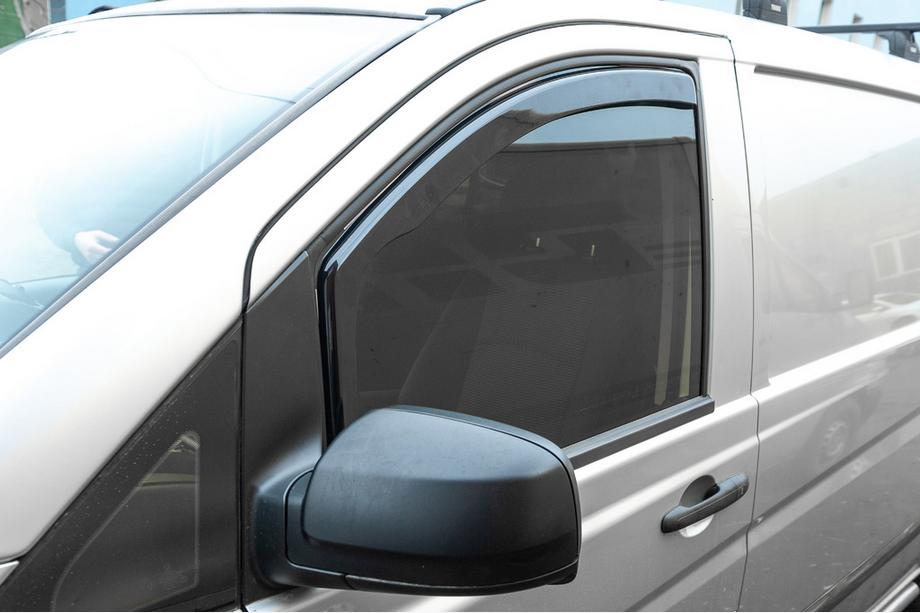 Mercedes Vito W639 2004–2014 Logu vēja deflektori ieliekamie Niken Luxury (2 gab.) Foto 8