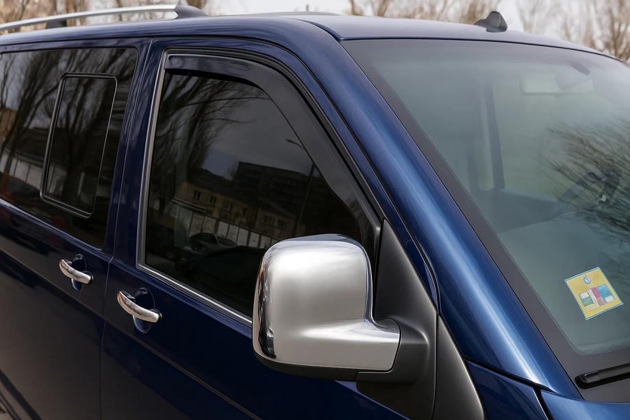 Volkswagen T5 Caravelle 2004–2010 Logu vēja deflektori ieliekamie Niken Luxury (2 gab.) Image