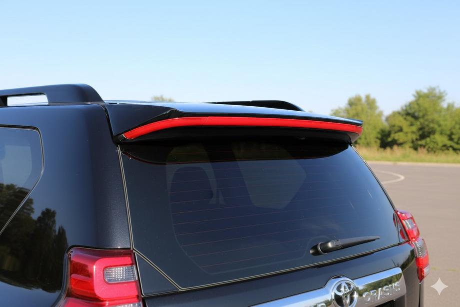 Toyota Land Cruiser Prado 150 2009–2023 Spoileris ar Full LED Image