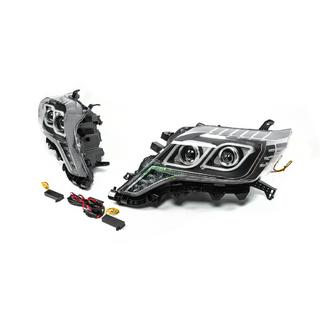 Priekšējie Full LED lukturi (2013-2017, 2 gab.) Toyota Land Cruiser Prado 150 2009–2023 foto 2