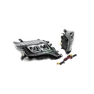 Priekšējie Full LED lukturi (2013-2017, 2 gab.) Toyota Land Cruiser Prado 150 2009–2023 foto 3