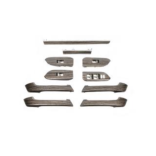 Tumša koka imitācijas ieliktņu komplekts Toyota Land Cruiser Prado 150 2009–2023 foto 1