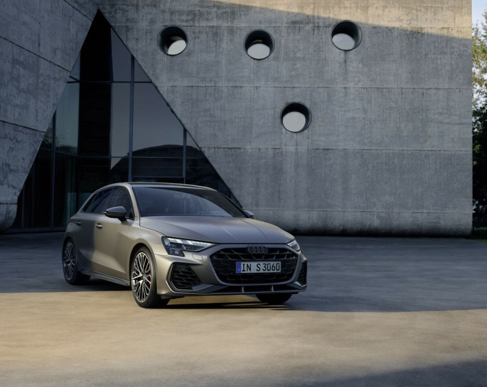 Audi S3 Sportback 2024: atjaunināts sportiskais hečbeks