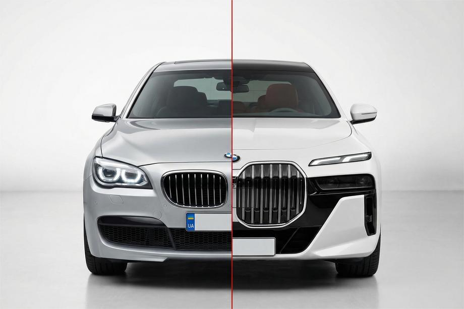 BMW 7. sērija F01/F02 2008–2015 Facelift komplekts G70 M760 Image