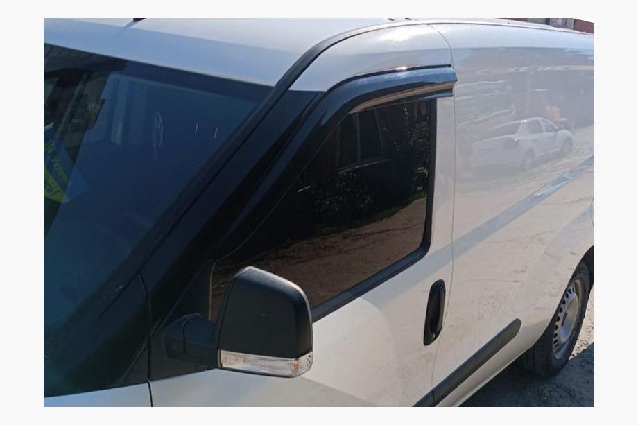 Fiat Doblo II 2010–2022 Logu vēja deflektori (2 gab., Sunplex Sport) Image