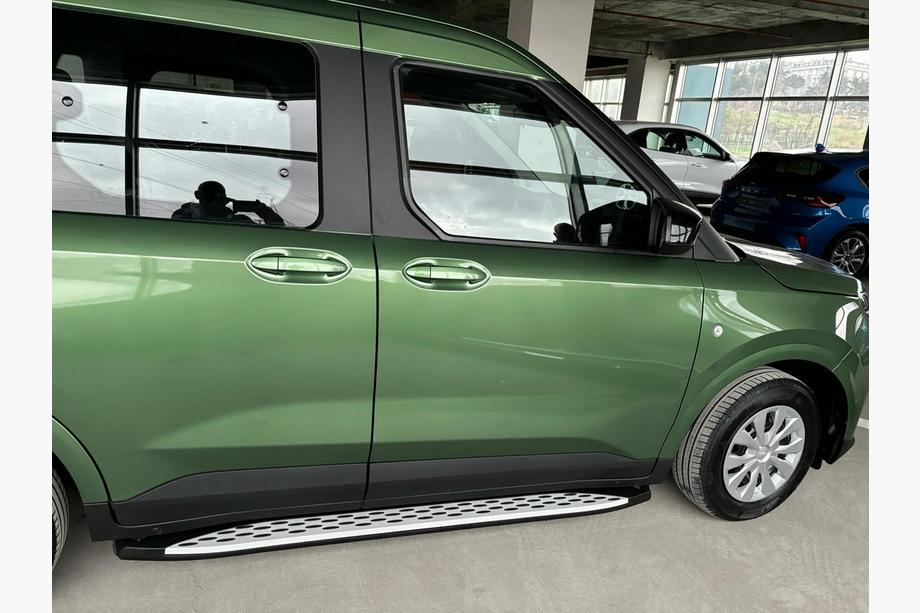 Ford Courier 2023– Sānu sliekšņi Shining V1 (2 gab., alumīnijs) Foto 1