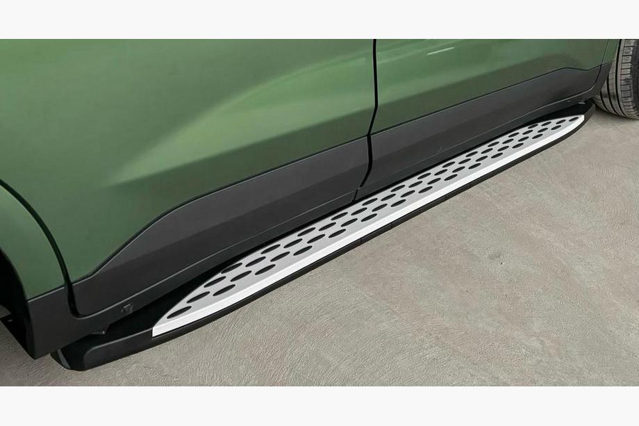 Ford Courier 2023– Sānu sliekšņi Shining V1 (2 gab., alumīnijs) Foto 2