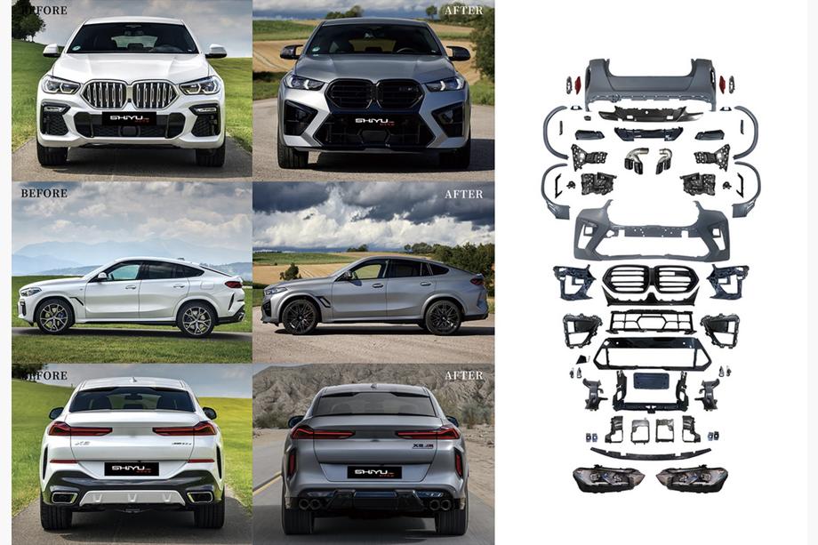 BMW X6 G06 2019–2027 Restailinga komplekts X6M F96 2024 Image