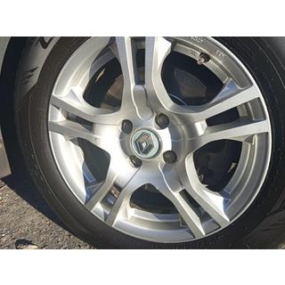 Diska centrālie vāciņi pelēki ren60tur-sir (59 mm līdz 55 mm, 4 gab.) foto 1