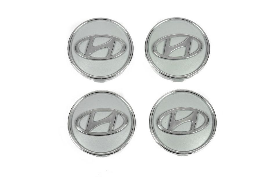 Hyundai Pelēki diska centra uzlikas hyun60tur-sir (59 mm / 55 mm, 4 gab.) Image