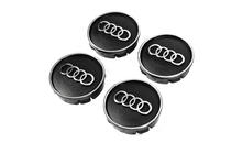 Audi Riteņu disku centra vāciņi melni au5955 (59 mm uz 55 mm, 4 gab.) foto 2