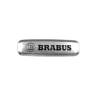 Brabus alumīnija emblēma auto paklājiņiem (1 gab.)