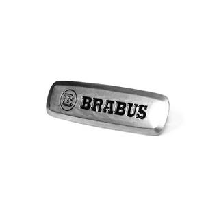 Brabus alumīnija emblēma auto paklājiņiem (1 gab.) foto 2