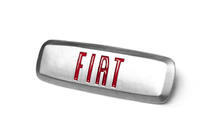 Fiat Alumīnija emblēma auto paklājiņiem (1 gab.) foto 2